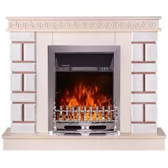 Камин электрический ArtFlame Nazarii minii & Gala silver