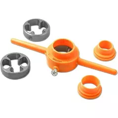 Набор ручных инструментов Wokin Set de filetare tevi PVC 1/2-3/4-1 (333006)