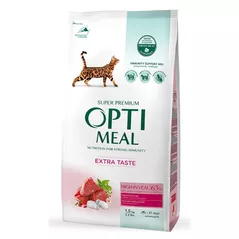 Hrană pentru animale de companie Optimeal 24231064 Pachet pisici vita cont. ridicat 1.5 kg