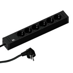 Удлинитель электрический BACHMANN 420.0018 CONNECT LINE 6xCEE7 + 2m