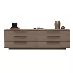 Comodă Bayro Napoli 1800x560x500 Positano серый камень