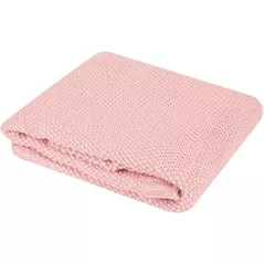 Lenjerie de pat pentru copii Kikka Boo 31103010114 Paturica crosetata din bumbac Dream Big Pink