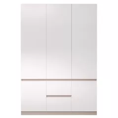 Dulap Bayro Harmony 1500x2200x550 cu sertare gri piatra