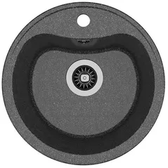 Chiuvetă bucătărie Dr.Gans Dora 435х435х221 Negru