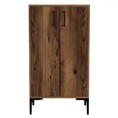 Raft pentru încălțăminte Trendy Prag, Nuc 60x111x35cm