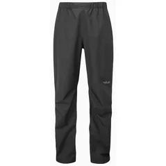 Одежда для спорта Rab Pantaloni barbati Downpour Eco FZ black S Long Leg (QWG-86-BLK-SML- LG)