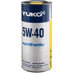 Масло Yukoil 5W-40 Синтетик SN 4Т 1л ж/б