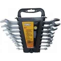 Cheie fixă Topex 35D656 Chei bilaterale 6-22mm (1set-8buc) Topex 35D656