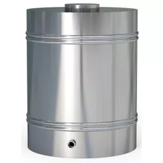 Бочка для вина Metancor Бочка круглая 60 л, Øкрышки 125мм, H=500мм, AISI 304