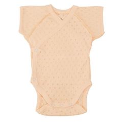 Детская одежда Minikin 25100562 Ажурный листик Боди р-р62, персиковый, девочка