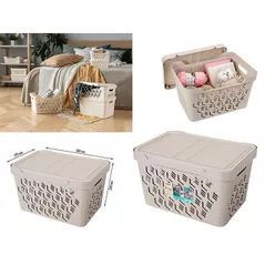 Короб для хранения Бытпласт 45733 Econova Deluxe 38x28x22cm, 18