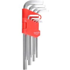 Set de unelte de mână CarLife Set chei imbus mare 9buc 1.5мм-10мм 2115
