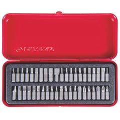 Set de tubulare, bite, duze King Tony 1042CQ вставки (биты) 1/4" в ассорт., 42 пр.