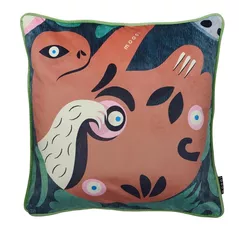 Lenjerie de pat Moooi 239554 Blushing Sloth Cushion 50x50 Multi