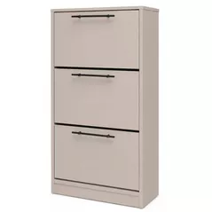 Raft pentru încălțăminte Mashtab 12441 Soria cu 3 sertare (640x290x1250) Cashmere