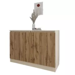 Comodă Smartex (16465) Т8 140cm Kashemir+Stejar Inchis