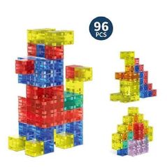 Set de construcție Richi R 9A/17 (90117) Constructor cu magnet 96pcs