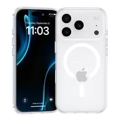 Husă pentru smartphone Benks Crystal Magnetic Phone Case iP17 Pro (Transparent)