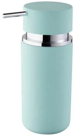 Dozator săpun Bisk 06596 rotund, turcuaz. (ceramica)