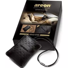 Ароматизатор для автомобиля Areon Areon Leather Colection (GOLD)