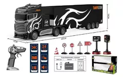 Jucărie cu telecomandă Richi (64370) Camion R/C și încărcător