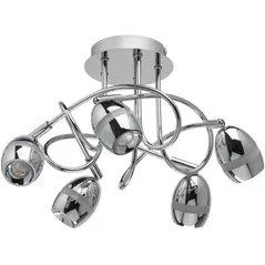 Corp de iluminat interior MW Light Lustra 704015705 Etingen (5x4W LED 220V)