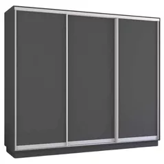 Шкаф Mobildor-Lux Fox uși glisante din PAL (270x60x240H cm) Anthracite