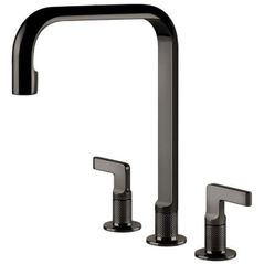Смеситель кухонный Gessi 58701-706 Inciso Black Metal PVD
