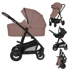 Детская коляска Lionelo Carucior 3in1 transformabil Bianka Beige Taupe