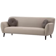 Диван Trendy Enna Bej, 87x87x220cm (3 locuri)