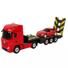 Jucărie cu telecomandă Rastar 74920 Mercedes-Benz Antos, 1:24, rosie, 58249
