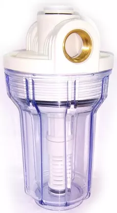Cartuș filtre de tip-curgere Ecotech Колба H5" FH066 (3х1/2") под полифосфат прозрачная
