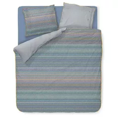 Textile de casă Pip Studio 329217 Ashanti Blue 200x200/220