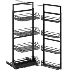 Фурнитура для мебели Starax Cargo Twin Larder 600мм антр 1550-1700 S-1226-A