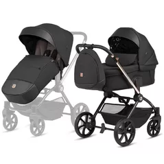 Сărucior pentru copii Tutis 2in1 GIO PLUS Nero Black (1552135)