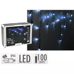 Гирлянда Promstore 54366Гирлянда "Сосульки" 100 LED, теплый белый 4mx3,5cm