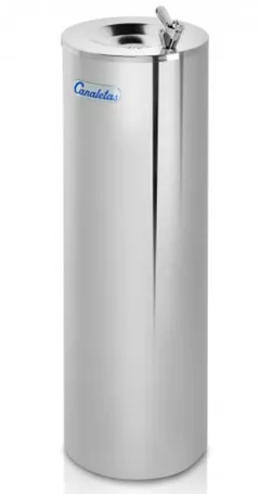 Фонтан питьевой Canaletas M-2ARO100, havuz apă potabilă rotund cu buton