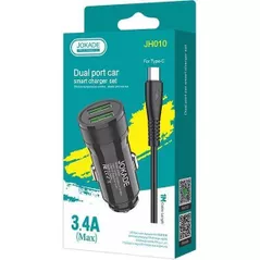 Încărcător pentru automobil Jokade JH010CCTYBK Black