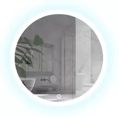 Зеркало для ванной Uniplast LM-209.6060 (rotunda cu janta) 60x60 cm IP44