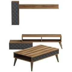 Стенка Trendy Planeta Орех, Calcedonie (комплект мебели для гостиной) (GTR001255)
