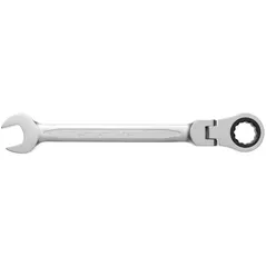 Cheie fixă Hoegert HT1R058 Cheie combinat cu clichet 18mm 72T