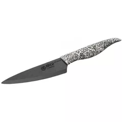 Нож Samura INCA universal, lama zirconia ceramic negru 155mm (SIN-0023B)