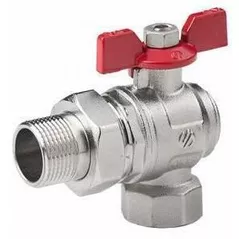 Запорная арматура Arco 38782 Robinet cu bilă, cu olandez, Ø1/2"Fx1/2"M, fluture, PN30, SENA