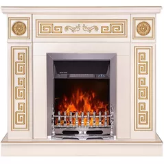 Șemineu electric ArtFlame Versailles gold & Gala silver