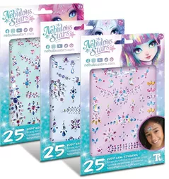 Set de creație Nebulous Stars 11451 Strasuri autoadezive pe corp 24 buc (în asort.)