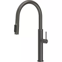 Смеситель кухонный Gessi 60824-707 Gessi 316 Black Metal Brushed PVD