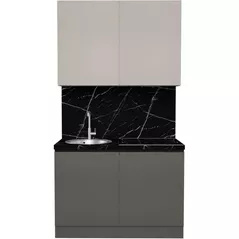 Мебель для кухни ArtFlame GOLA Cream/Stone Grey (1.2 m.l.)