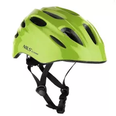 Защитный шлем Nils MTW01 Abisal verde cu LED, mărime XS (43-51cm)