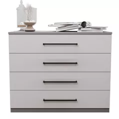 Comodă Bayro Serenity 1000x810x450 серый асфальт фасад серый