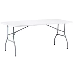 Mobilier pentru camping Home It 87732 masa pliabila Folding White 180x74x74cm